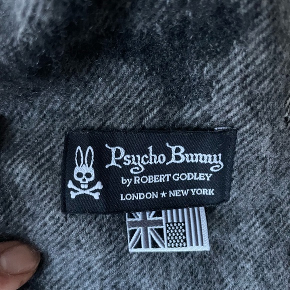 Psycho Bunny 100% Cashmere scarf - Picture 3 of 4